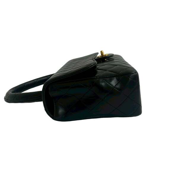 Chanel Vintage Twin Top Handle Flap Bag #215568C47B - Picture 5 of 9